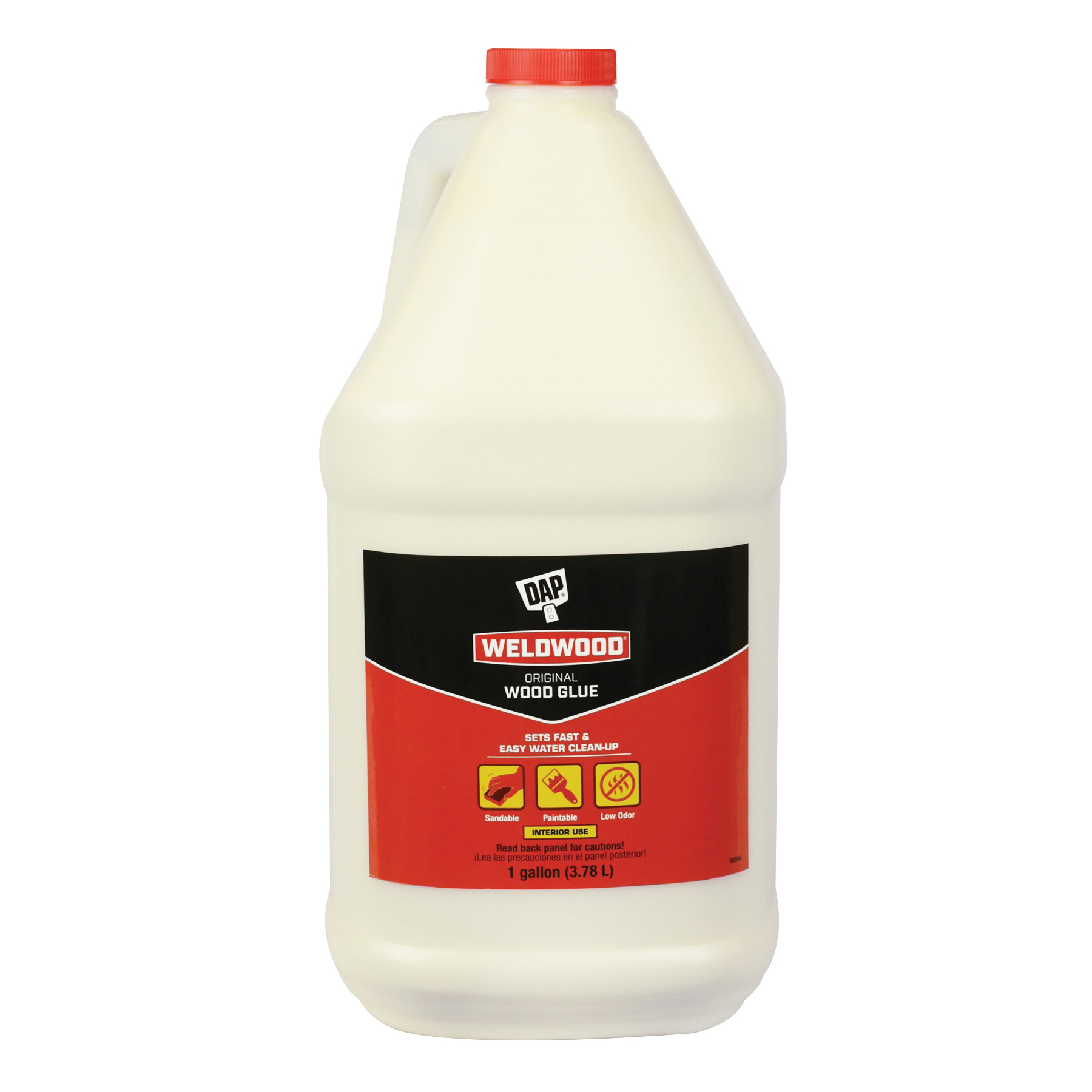 DAP 7079800498 Multi-Purpose Glue, Yellow, 1 gal, Bottle