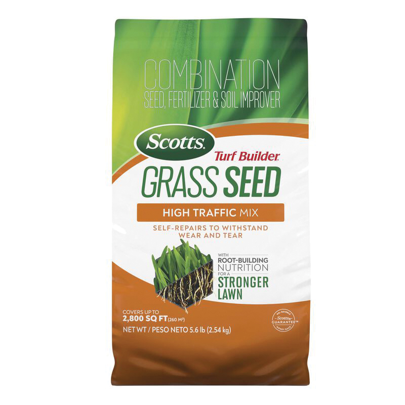 Turf Builder 18045 Grass Seed, 5.6 lb Bag