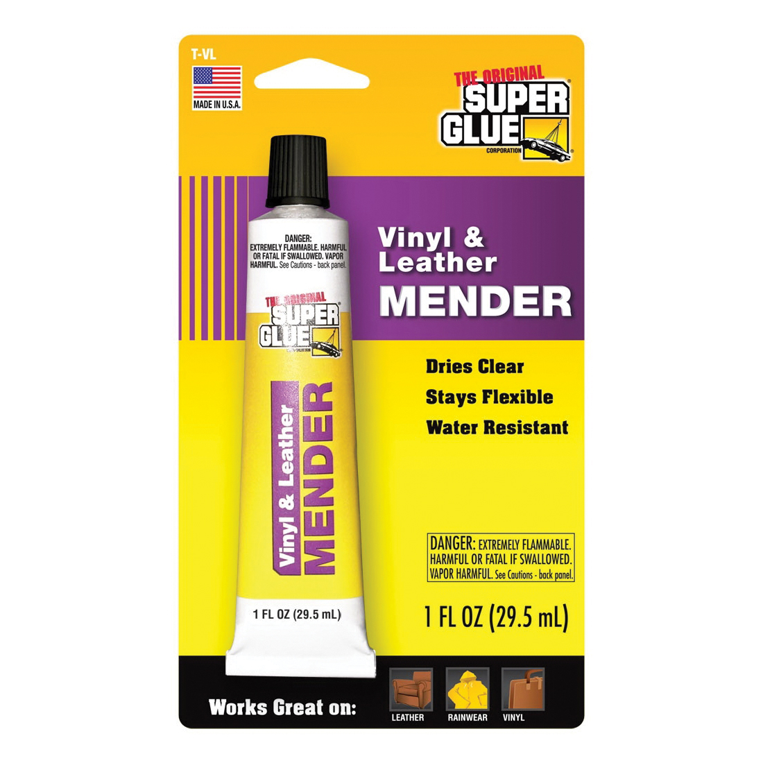 The Original Super Glue 11710393 Mender, Liquid, Chemical, Clear, 4 g, Tube