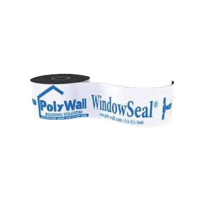 WindowSeal PWWS9100 Window Flashing Tape, 100 ft L, 9 in W, Polyethylene/Rubber