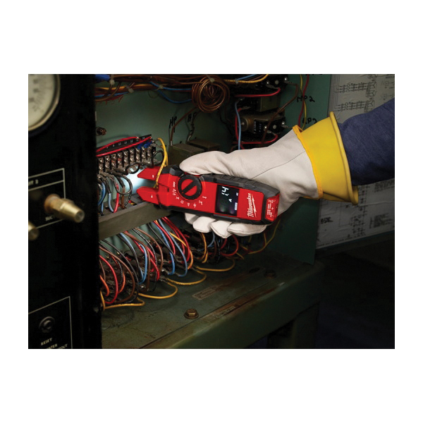 Fork Meter, Milwaukee, 1000 VAC/DC, 200 A AC, 1000 uA DC, 1000 uF, LCD Display - 4