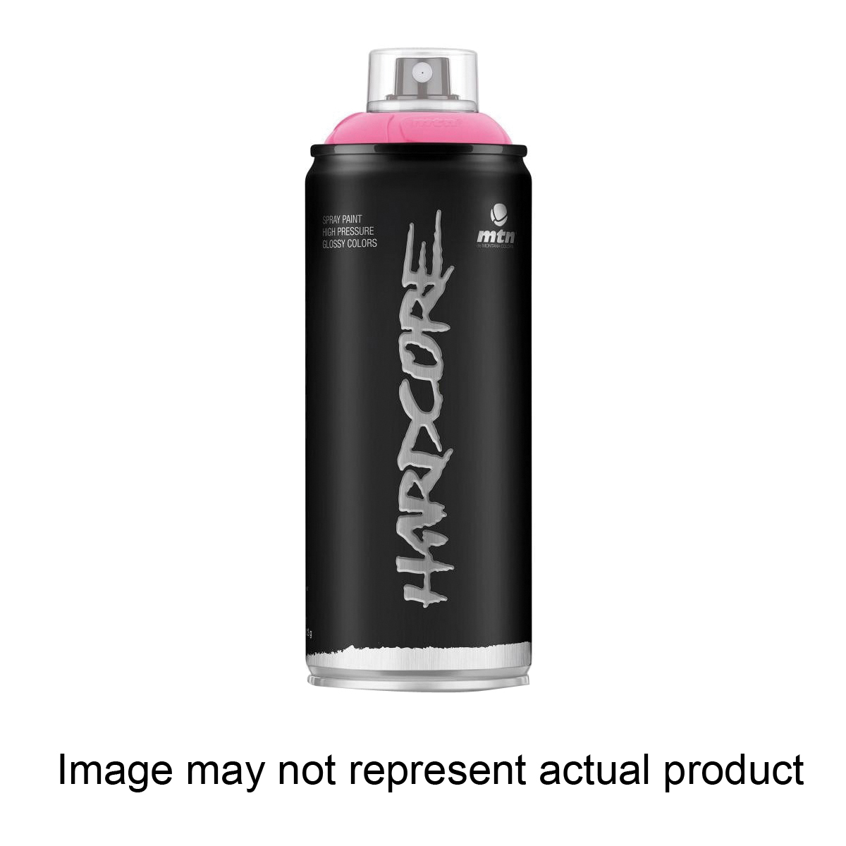 Hardcore Spray Paint, Mtn Colors, Gloss, Pastel Orange, 400 mL, Aerosol Can - 1