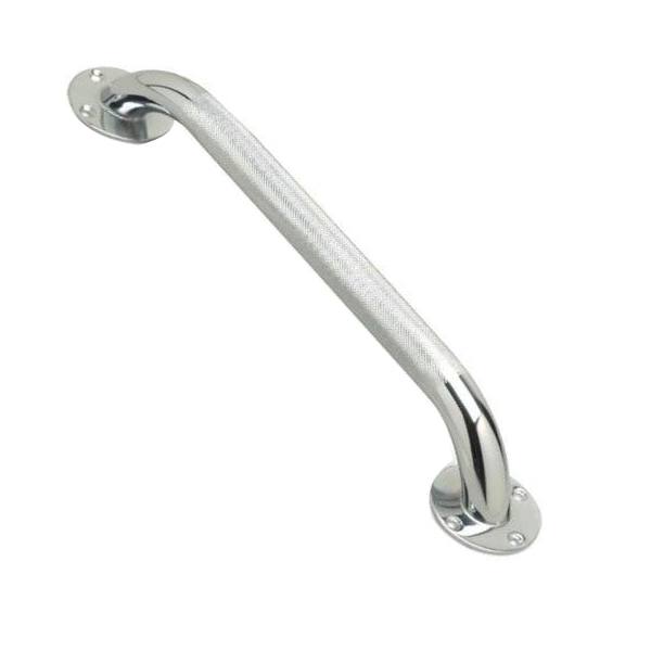 MDS86016CHR Grab Bar, 250 lb, Steel, Wall Mounting