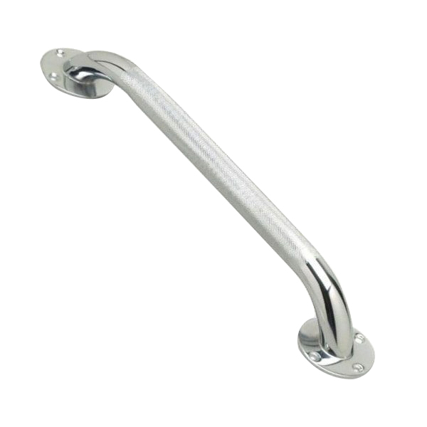 MDS86018CHR Grab Bar, 250 lb, Steel, Wall Mounting