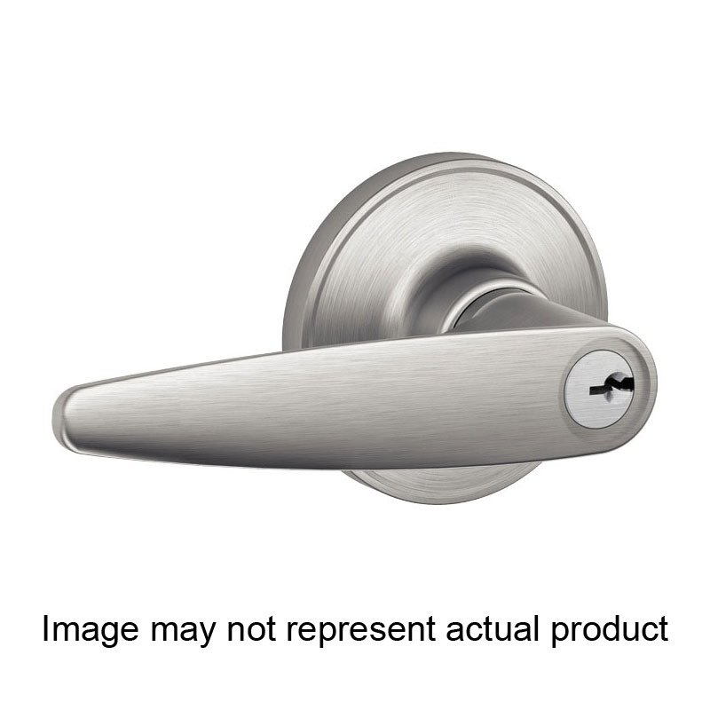 J Series J54 DOV 622 Entry Lever, Mechanical Lock, Matte Black, Metal, Residential, 3 Grade