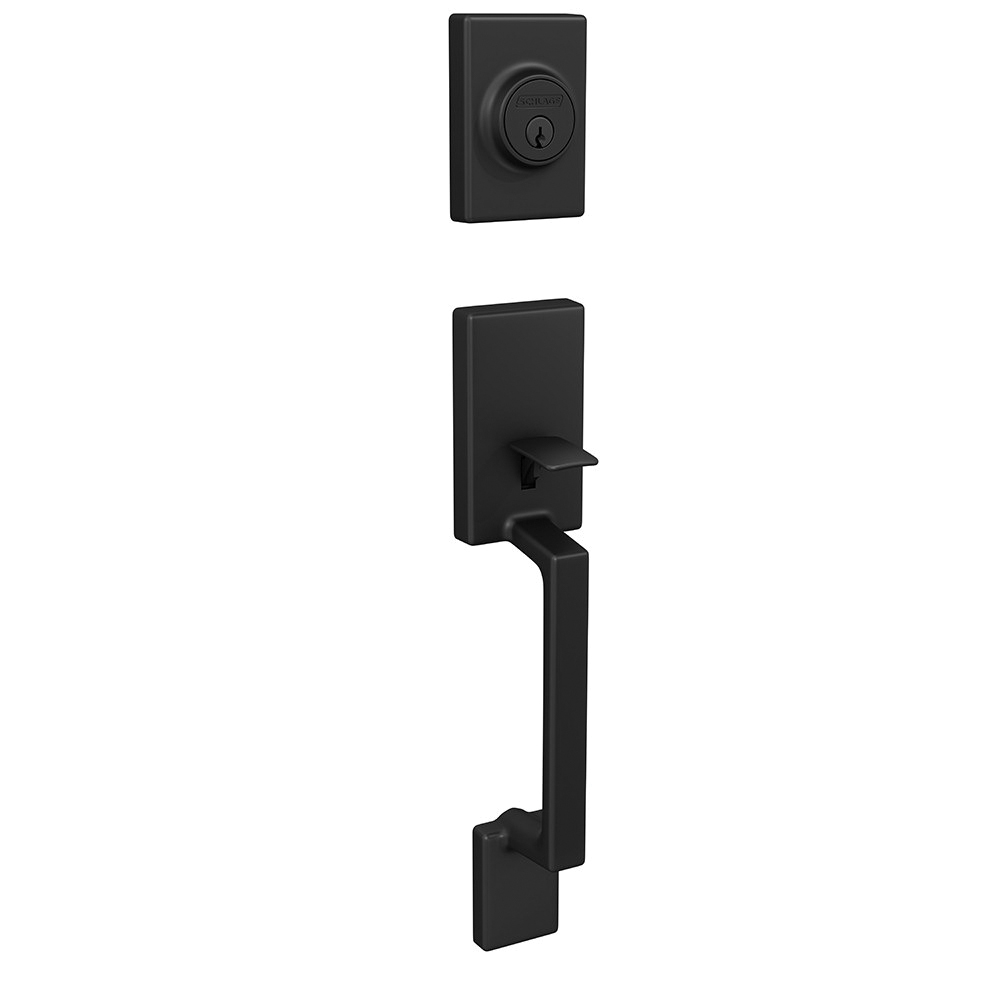 J Series JH58 SUT 622 Combination Lockset, Mechanical Lock, Grip Only Handle, Matte Black, 3 Grade, Metal