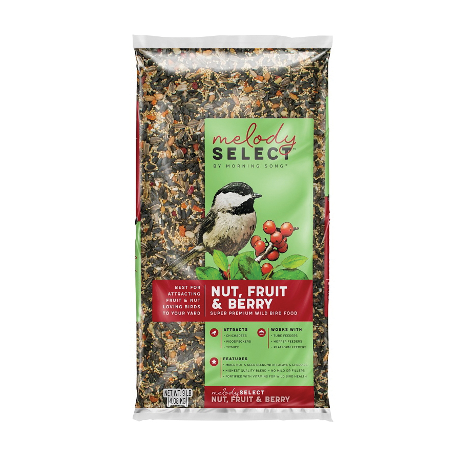 Melody Select Series 14064 Nut Fruit & Berry, Premium, Chunky, 9 lb Bag