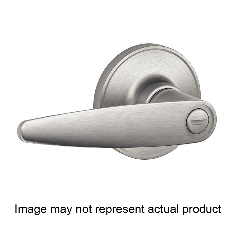 J Series J40 DOV 622 Privacy Lever, Mechanical Lock, Matte Black, Metal, Residential, 3 Grade