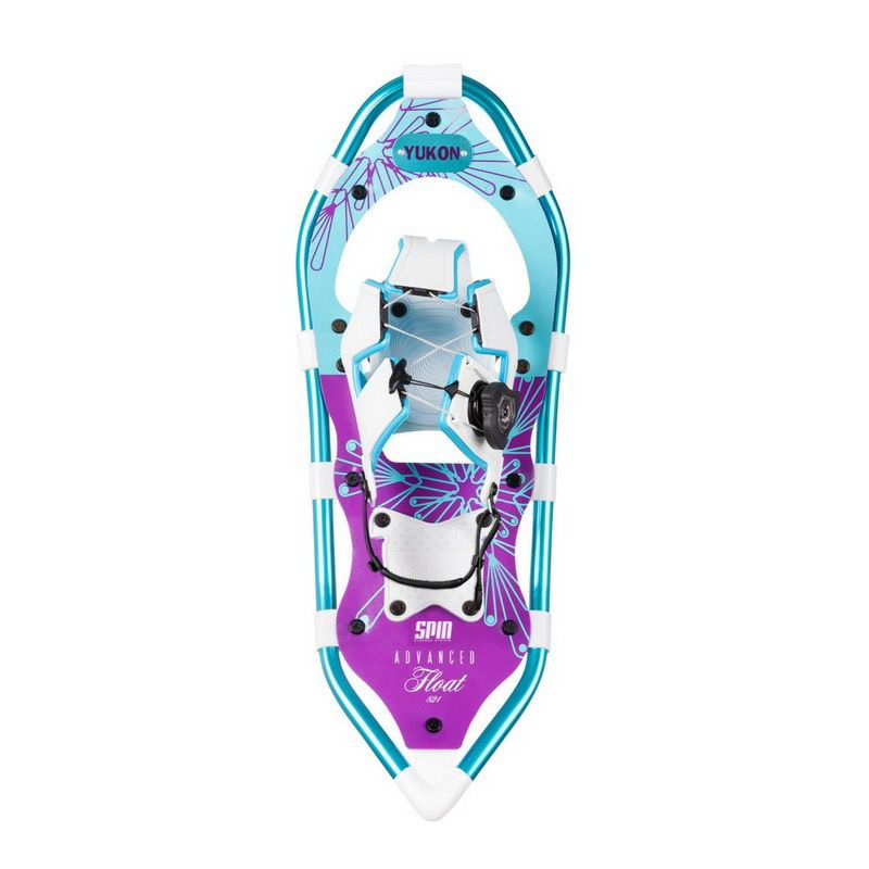 YUKON CHARLIE'S Advanced Spin Float Series 80-3020 Snowshoes, Women's, 8 x 25 in, Aluminum/Forged Steel/HDPE - 2