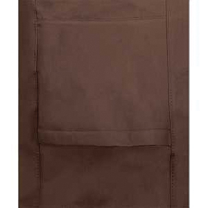 07832BBGD Premium Loveseat Cover, 60 in L, 35 in W, 32 in H, Polyethylene, Brown