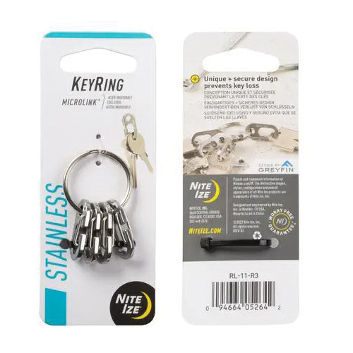 Nite Ize MicroLink RL-11-R3 Key Ring - 1