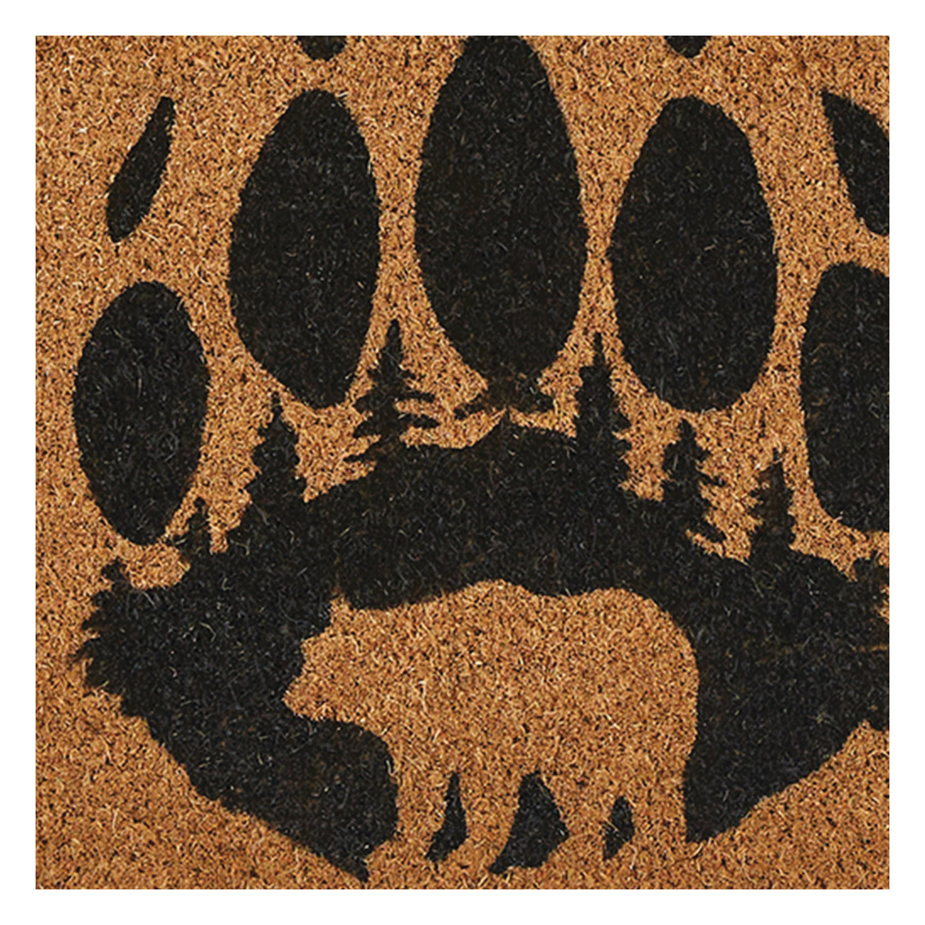 Park Designs Camp Bearfoot Coir Doormat - Thumbnail 3