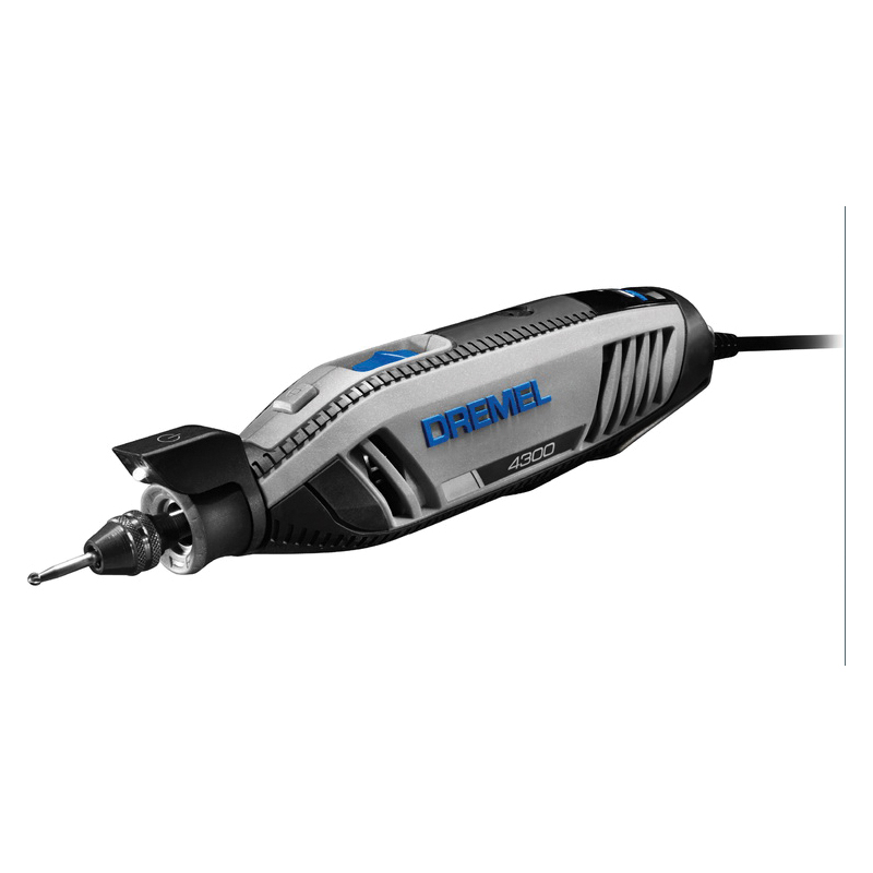 Dremel Corded Rotary Tool, Bosch, 4300 Series 64 Pc. Kit, Variable Speed, 1.8 A - 4