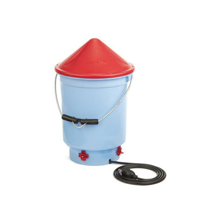 Poultry Nipple Waterer for Backyard Chickens (1 Gallon)