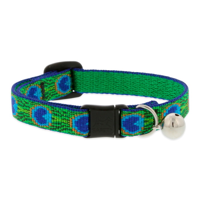 LupinePet Original Designs Series 32627 Safety Cat Collar, 8 to 12 in Neck, 1/2 in W Collar, Fastening Method: Buckle