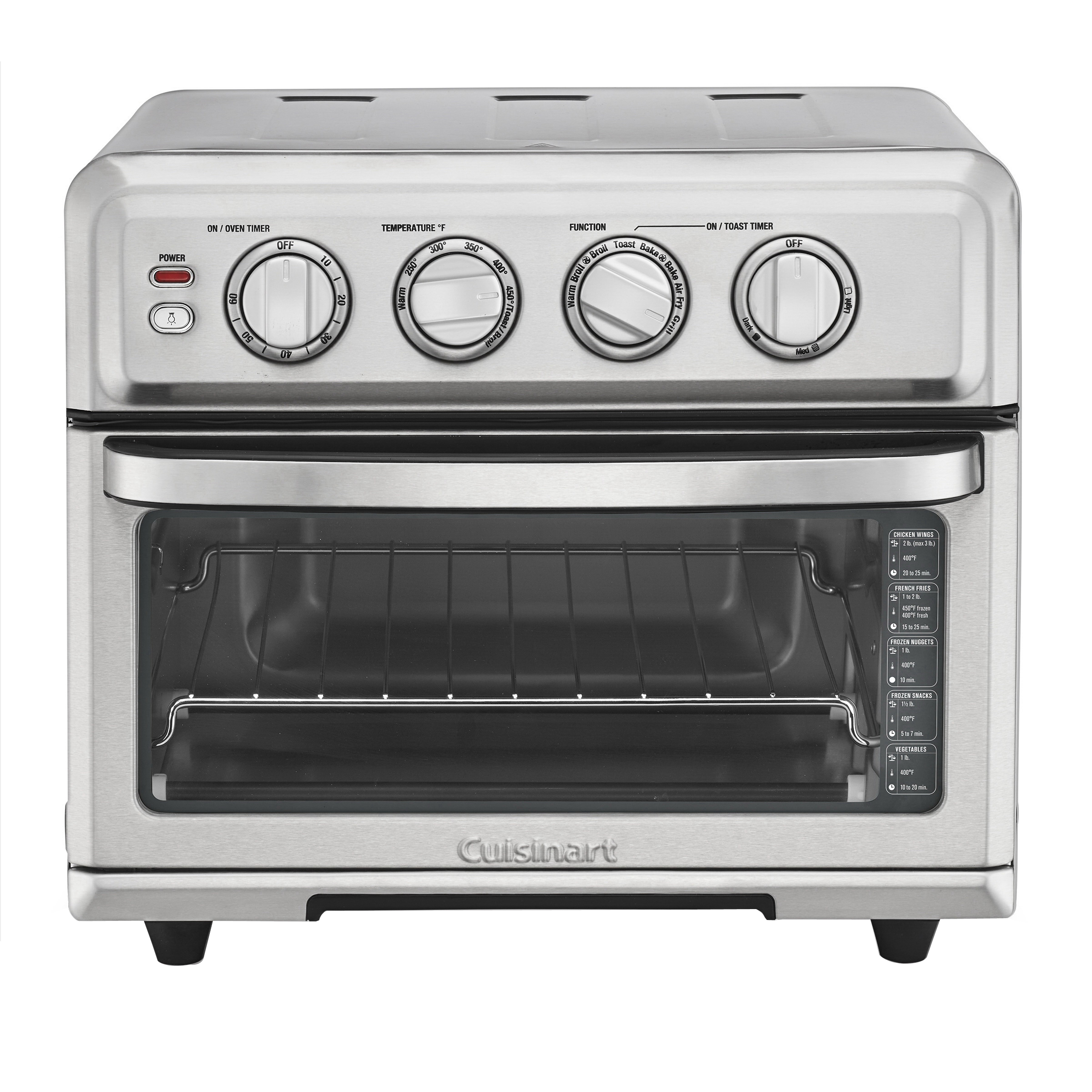TOA-70 Air Fryer Toaster Oven with Grill, 18 qt Capacity, 1800 W, Timer Control