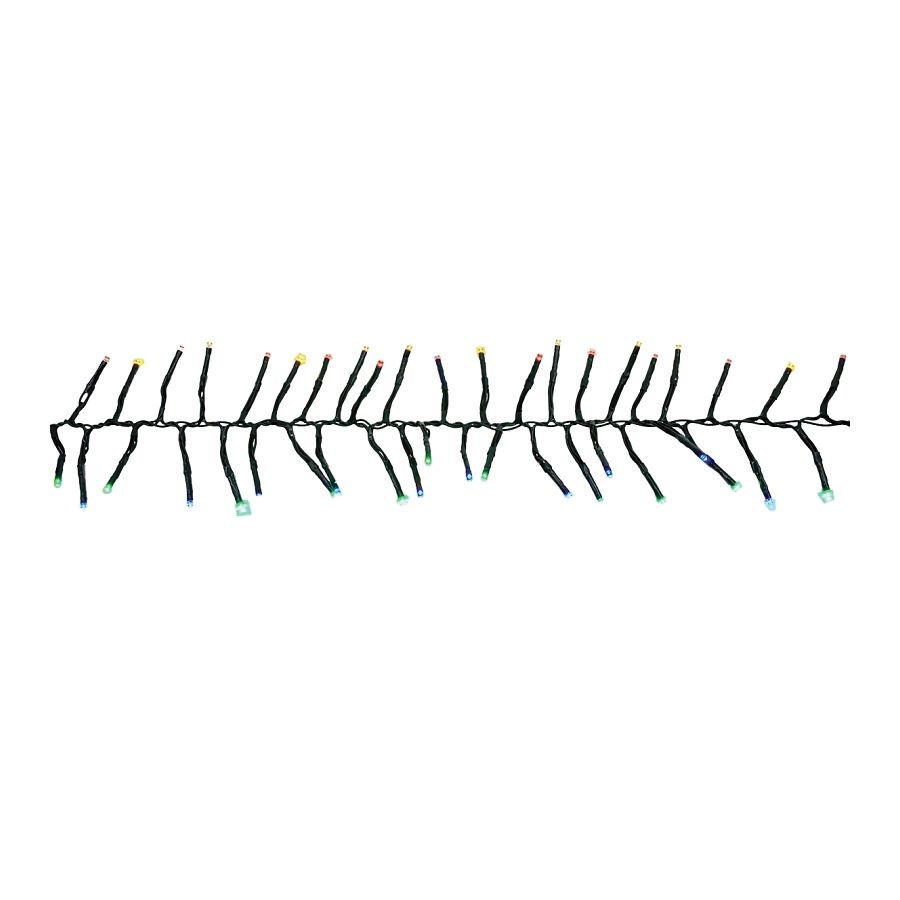 03710 Twinkling Cluster Light, Twinkling/Christmas, 448-Lamp, LED, Multi, 16.4 ft L