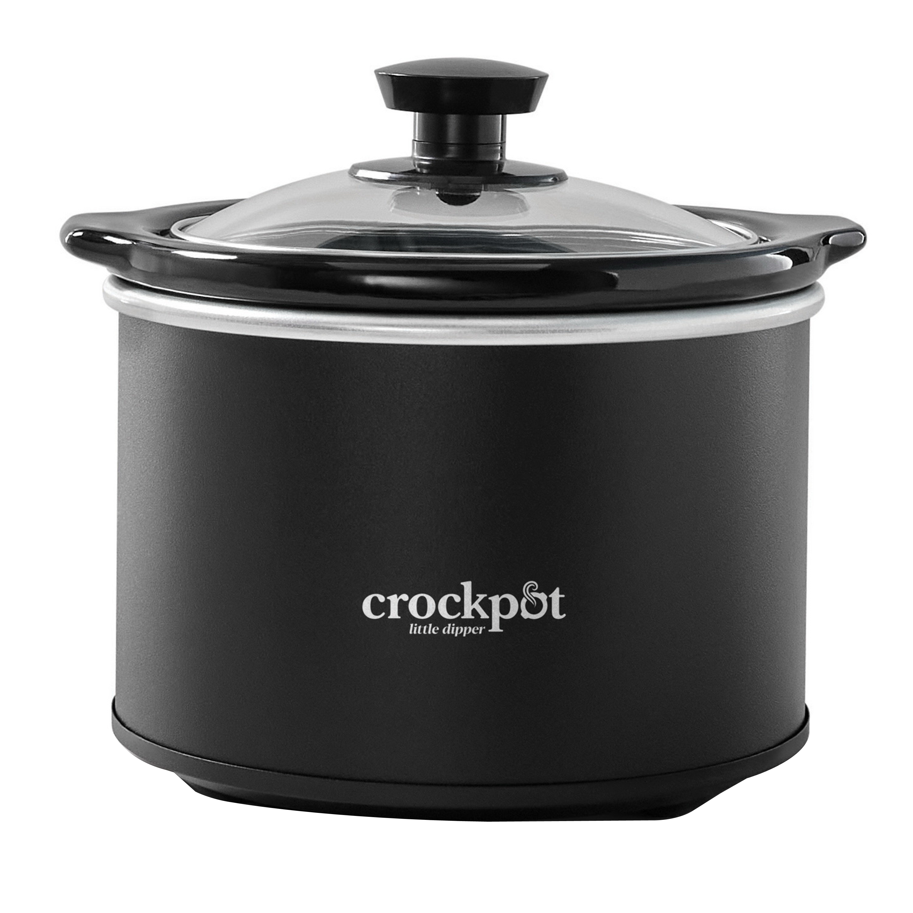 2135523 Slow Cooker, 1.5 qt Capacity, 1000 W, Stoneware, Black