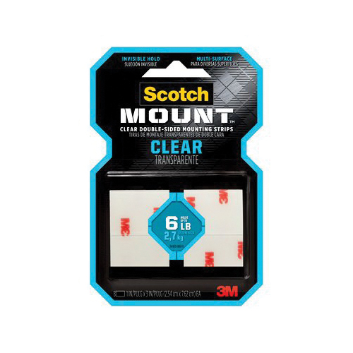 Scotch-Mount™ Clear Double-Sided Mounting Tape
