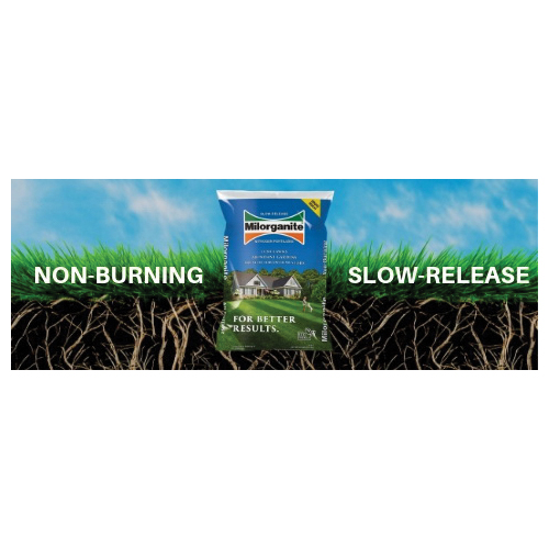 64032 Slow-Release Nitrogen Fertilizer, Granular, 32 lb Bag, 6-4-0 N-P-K Ratio