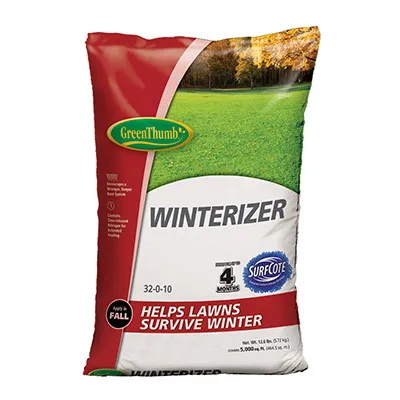 Green Thumb GT58105 Winterizer Lawn Fertilizer, 32-0-10 N-P-K Ratio, 5000 sq-ft Coverage