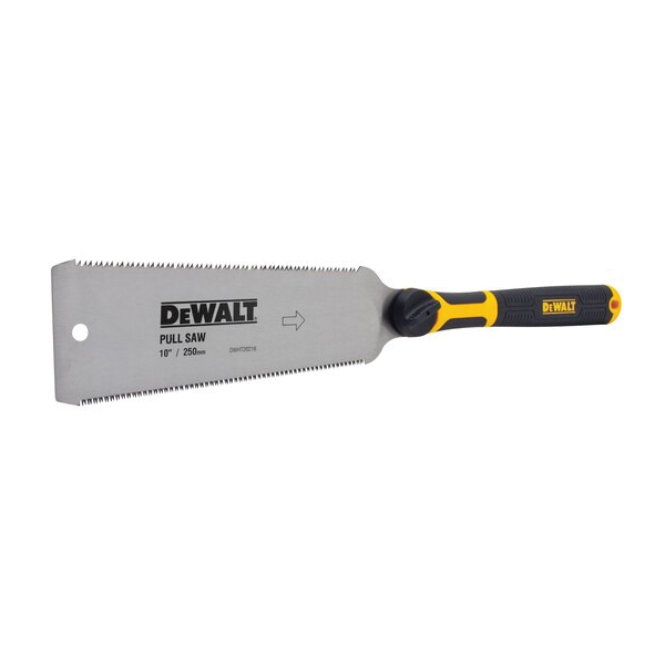 Double Edge Pull Saw, DEWALT, 5 in L Blade, 14 TPI, Plastic/Rubber Handle - 2