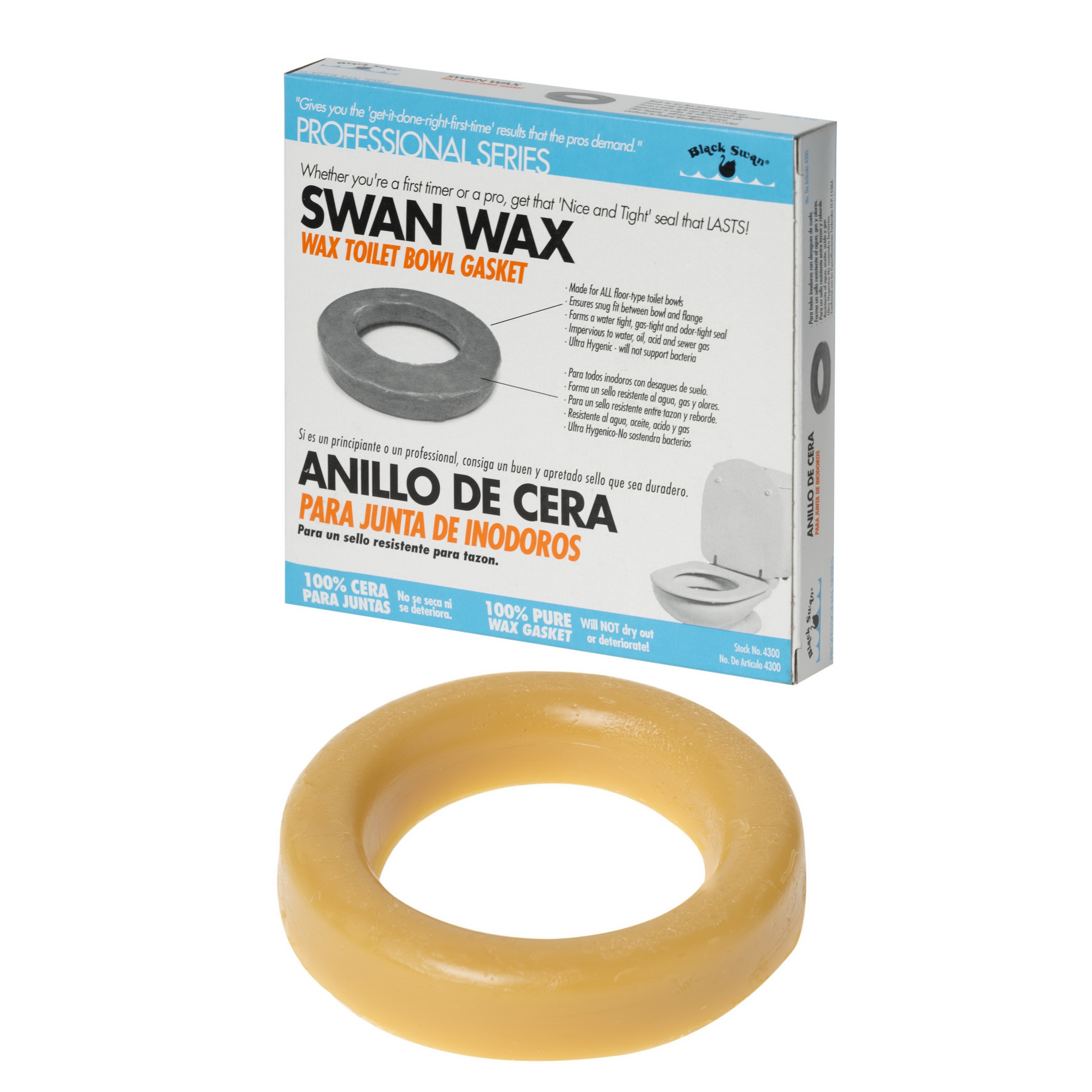 Petroleum Wax Toilet Bowl Ring