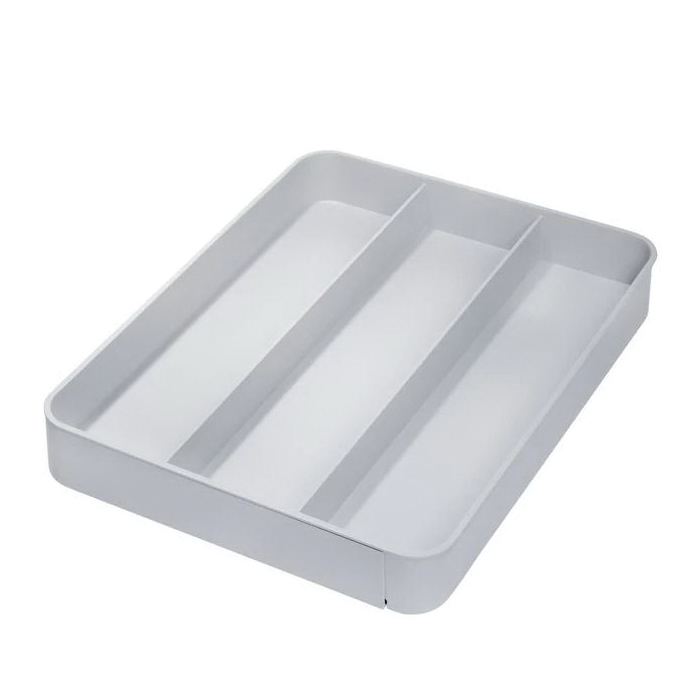 iDesign Eco BPA-Free Recycled Plastic Kitchen Drawer Organizer Bin