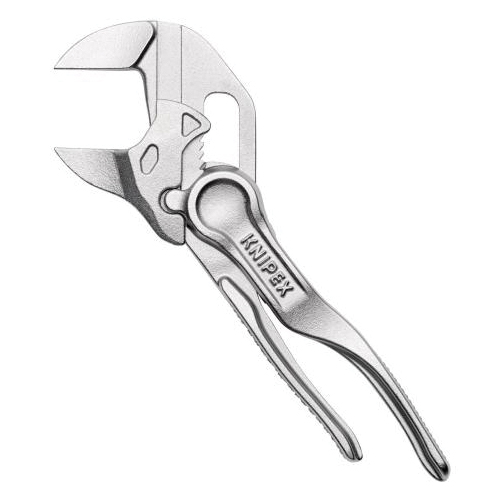Pliers Wrench, Knipex, 100 mm OAL, 3/4 in Jaw Opening, Embossed, Rough Surface Handle - 3