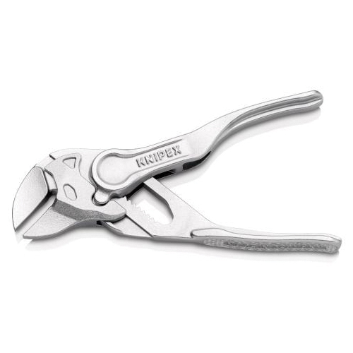 Pliers Wrench, Knipex, 100 mm OAL, 3/4 in Jaw Opening, Embossed, Rough Surface Handle - 4