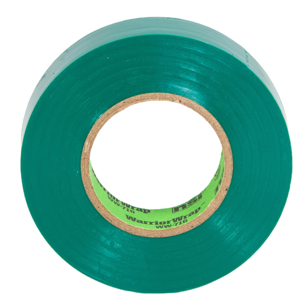 Warrior Wrap General Electrical Tape, Nsi, 60 ft L, 3/4 in W, PVC Backing, Green - 4