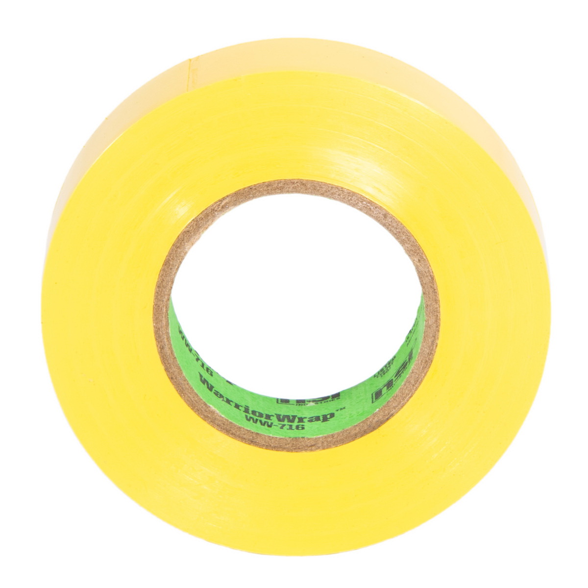 Warrior Wrap General Electrical Tape, Nsi, 60 ft L, 3/4 in W, PVC Backing, Yellow - 4