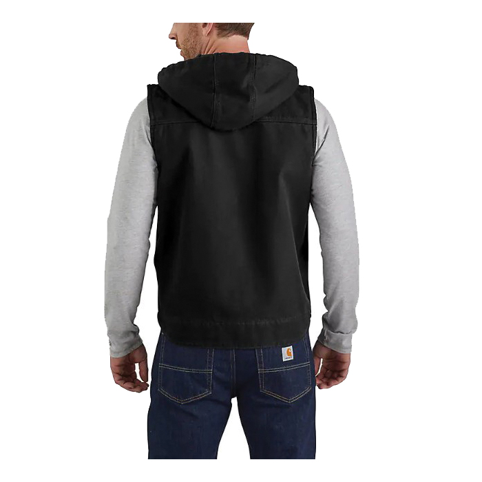 Carhartt men's hooded vest best sale