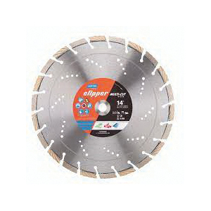 70184609680 Multi-Cut Diamond Blade, 14 in Dia, 0.05 mm Arbor