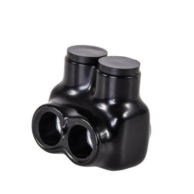 Polaris Pre-Insulated Connector, Nsi, 4 to 14, 4 to 12 AWG Wire, Aluminum/Copper Contact, Aluminum Housing Material, 12PK - 2