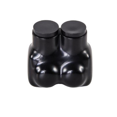 Polaris Pre-Insulated Connector, Nsi, 4 to 14, 4 to 12 AWG Wire, Aluminum/Copper Contact, Aluminum Housing Material, 12PK - 4