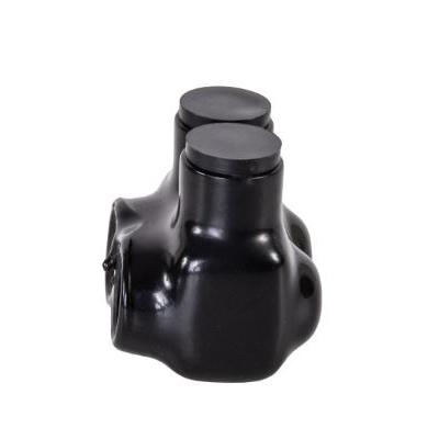 Polaris Pre-Insulated Connector, Nsi, 4 to 14, 4 to 12 AWG Wire, Aluminum/Copper Contact, Aluminum Housing Material, 12PK - 5