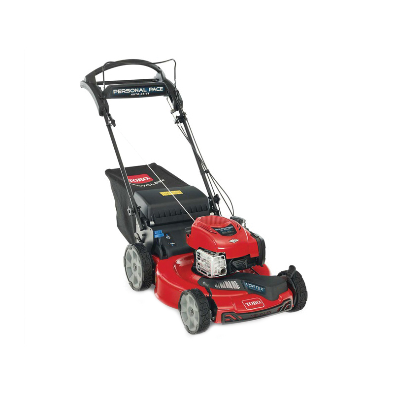Toro Personal Pace 21472 All Wheel Drive Mower, 163 cc Engine Displacement, Gasoline, 22 in W Cutting, 1-Blade - 1
