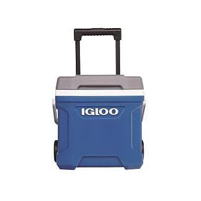 IGLOO 34825 Hard Cooler, 16 qt Cooler, Polyethylene, Indigo Blue/Meteorite