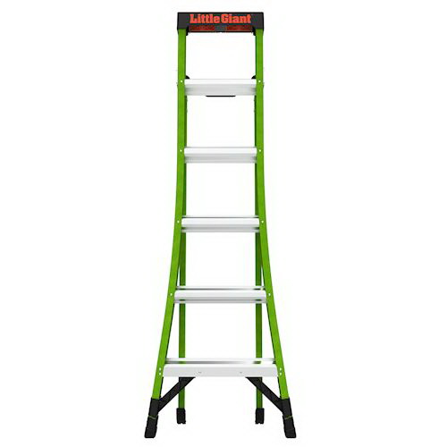 Little Giant Ladder King Kombo 13906-002 Combination Ladder, 10 ft 3 in Max Reach H, 8-Step, 375 lb, 3 in D Step - 5