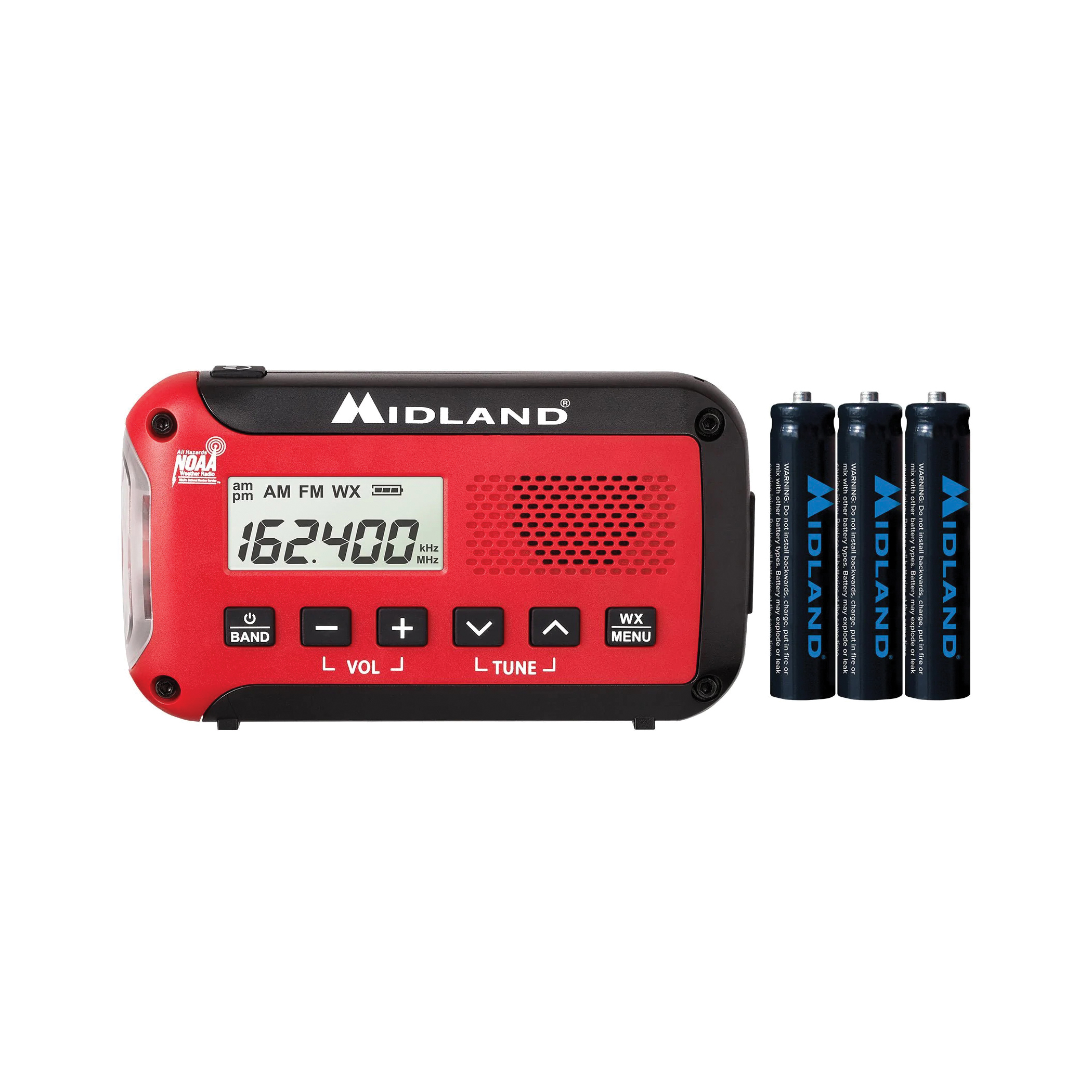 Emergency Weather Radio, Midland, Digital, Battery Operated - 2