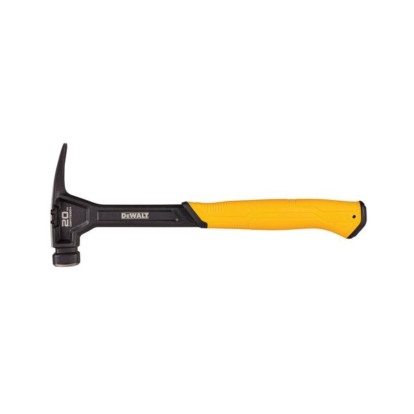 DeWALT DWHT51004 Rip Claw Hammer, 20 oz Head, Steel Head, 14 in OAL