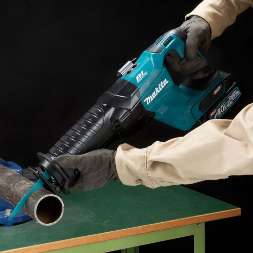 Makita JR001GZ Cordless Brushless Reciprocating Saw, 40 V, 130, 255 mm Cutting Capacity, 32 mm L Stroke - 3