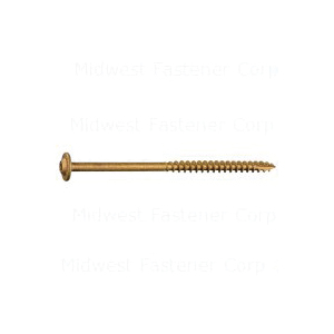 55251 Lag Screw, 5/16 in Thread, 5 in L, Tan XL1500, 98
