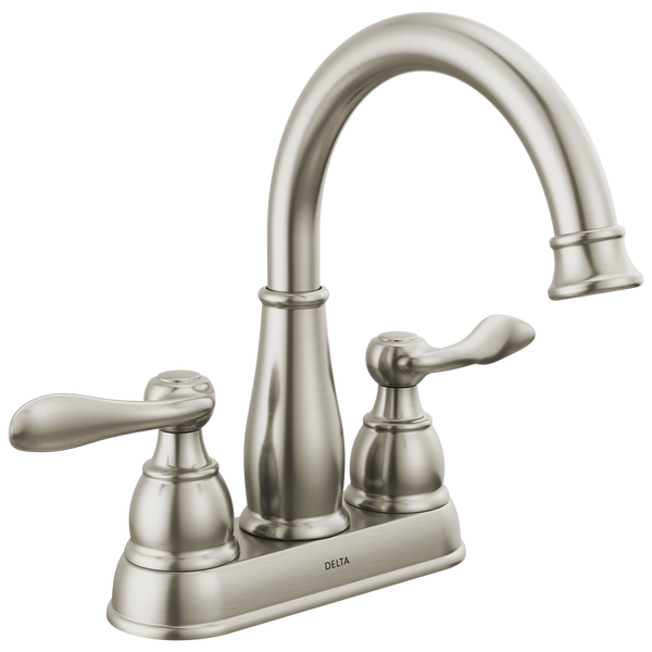 Windemere 25896LF-BN Series Centerset Bathroom Faucet, Brushed Nickel, 1-5/8 in Plate Size, 5-11/16 in, 1.2 gpm