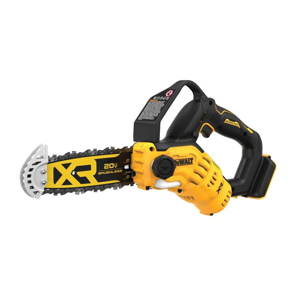 DeWALT DCCS623B Pruning Chainsaw, Tool Only, 20 V, Lithium-Ion, 8 in L Bar
