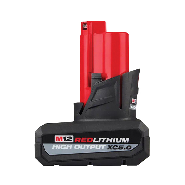 M12 REDLITHIUM HIGH OUTPUT 48-11-2450 Battery Pack, 12 V Battery, 5 Ah