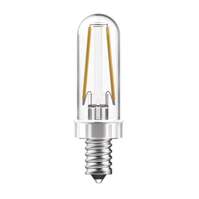13404 LED Bulb, T6 Lamp, 15 W Equivalent, E12 Candelabra Lamp Base, Soft White Light, 2700 K Color Temp