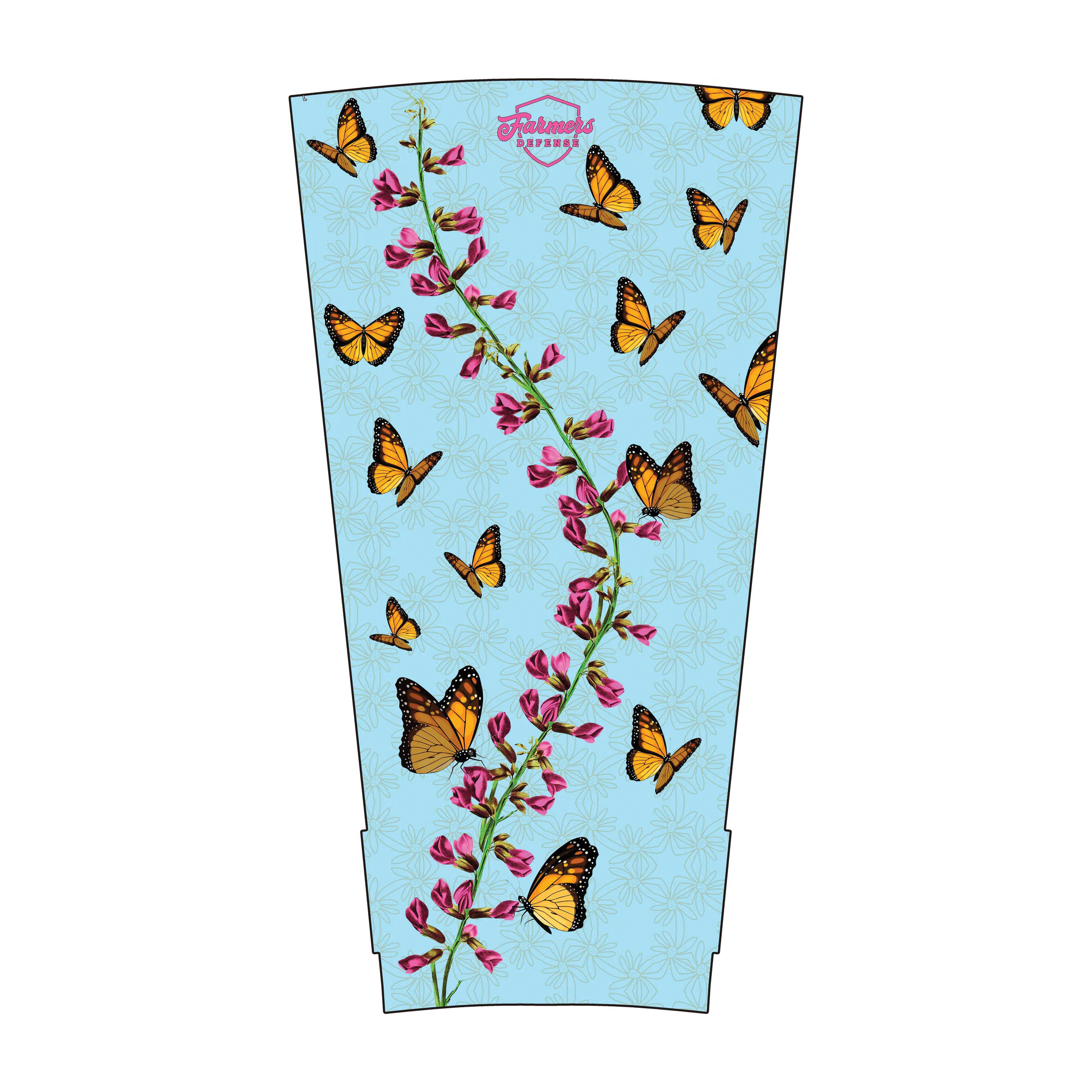 Farmer's Defense Sleeves, Farmers Defense, S/M, Polyester/Spandex, Monarch - 4