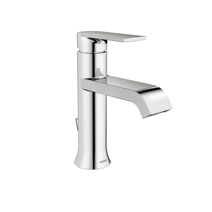 Genta Series WS84760 Bathroom Faucet, 1.2 gpm, 1-Faucet Handle, Metal, Chrome, 4 in Faucet Centers, Lever Handle